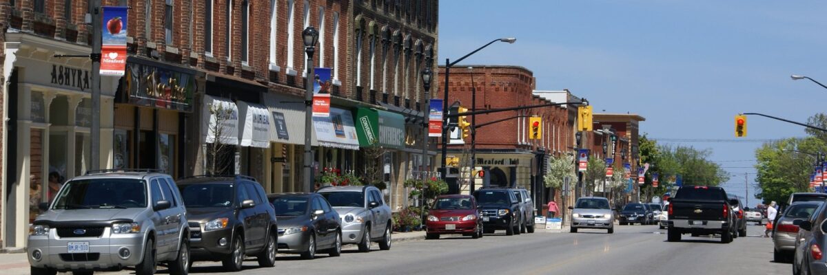 Meaford Ontario Downtown Core